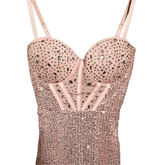 Windsor Dusk Til' Dawn Corset Mini Dress - Picture 6 of 8